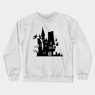 Spooky Witch Crewneck Sweatshirt